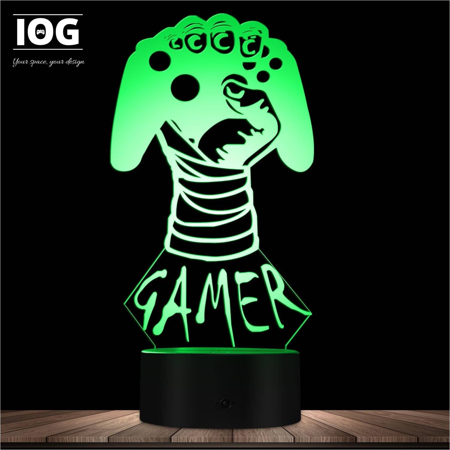 Lampe gaming GAMER – It's Our Game